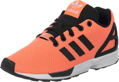 adidas zx flux blauw oranje